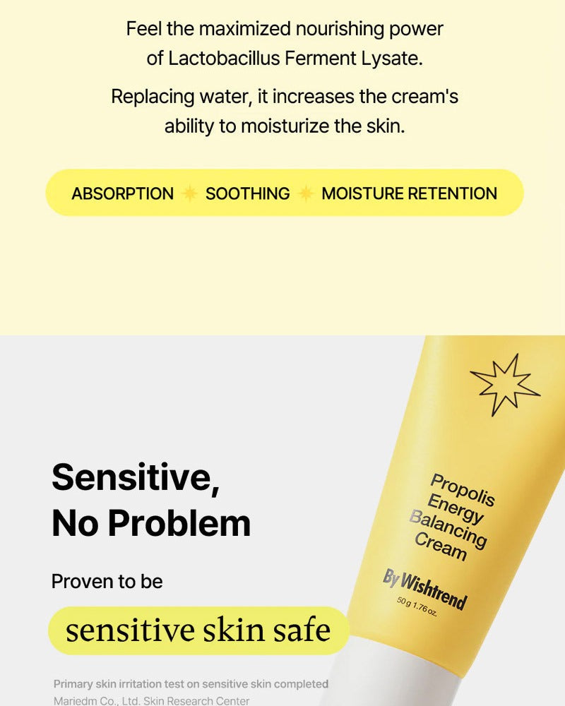 By Wishtrend Propolis Energy Balancing Cream 50g