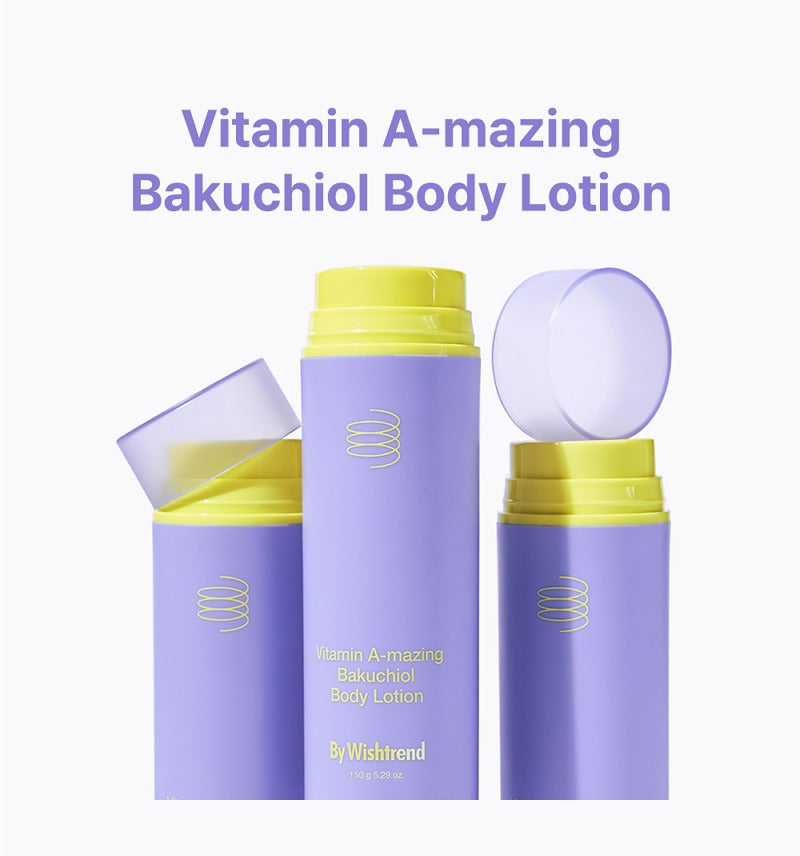 By Wishtrend Vitamin A-mazing Bakuchiol Body Lotion 150g
