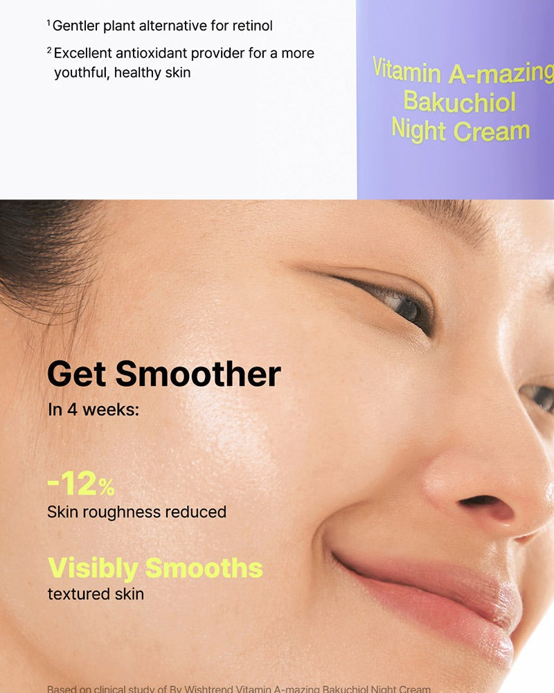 By Wishtrend Vitamin A-mazing Bakuchiol Night Cream 30g