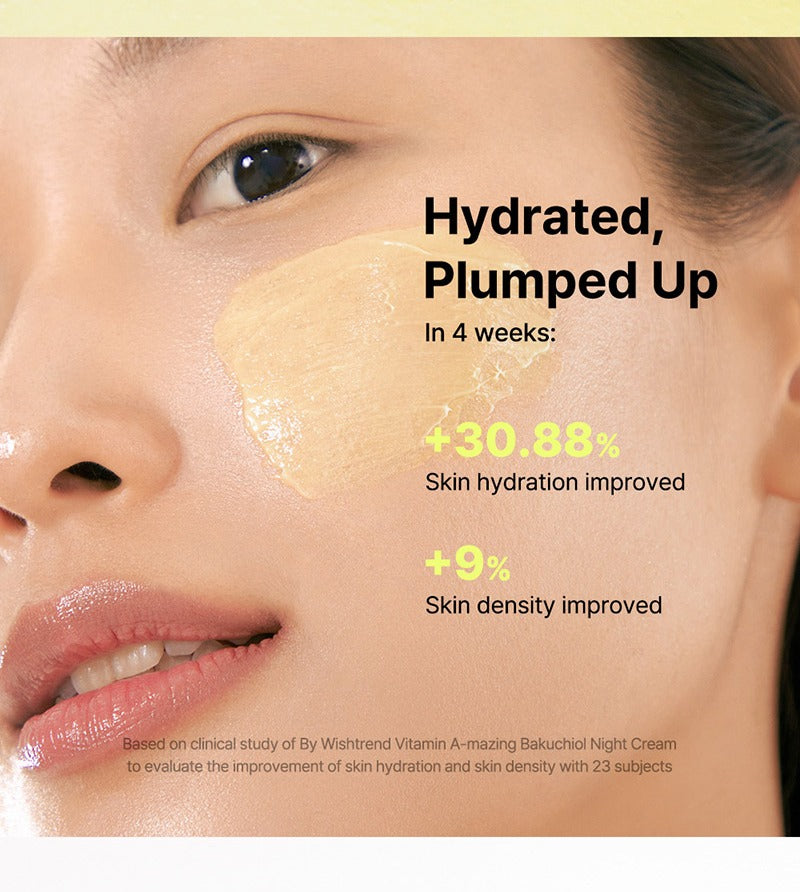 By Wishtrend Vitamin A-mazing Bakuchiol Night Cream 30g