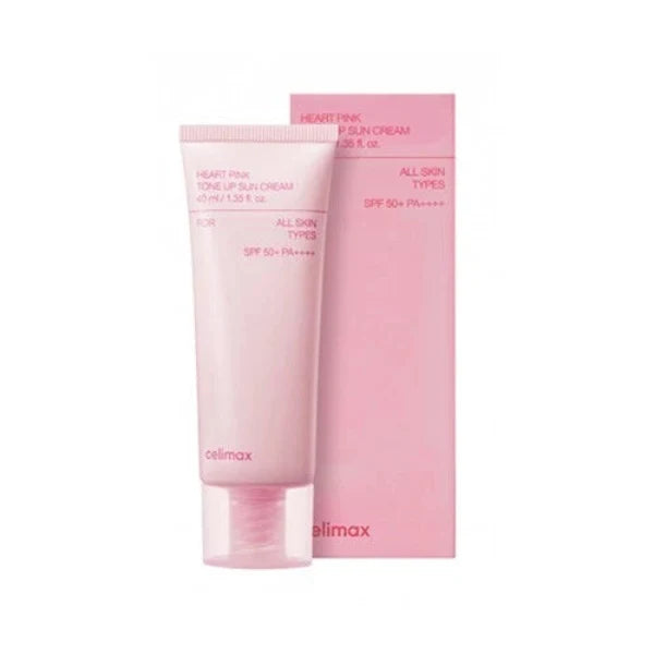 CELIMAX Heart Pink Tone Up Sun Cream 40ml (SPF50+ PA++++)