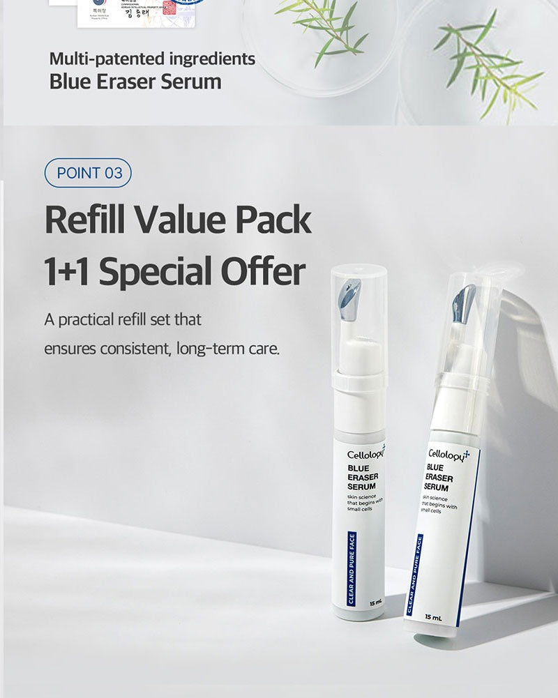 Cellology Blue Eraser Set 15ml