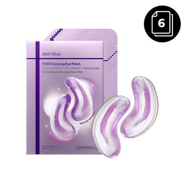 Centellian24 360° Shot PDRN Glowing Eye Patch — 6 Pairs
