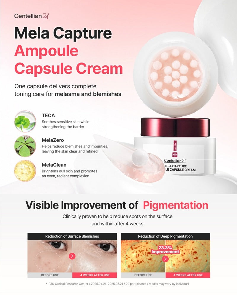 Centellian24 Madeca Mela Capture Ampoule Capsule Cream 55ml