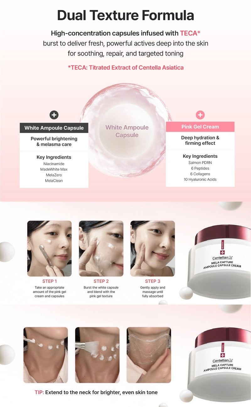 Centellian24 Madeca Mela Capture Ampoule Capsule Cream 55ml