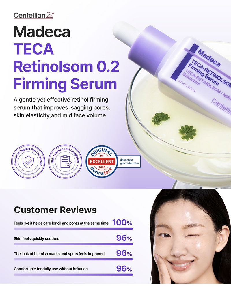 Centellian24 Madeca TECA Retinol-Zome 0.2+ Firming Serum 30ml