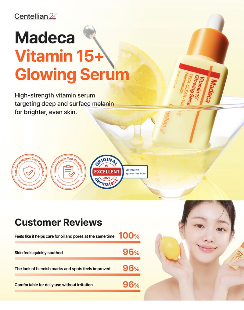 Centellian24 Madeca Vitamin 15+ Glowing Serum 30ml