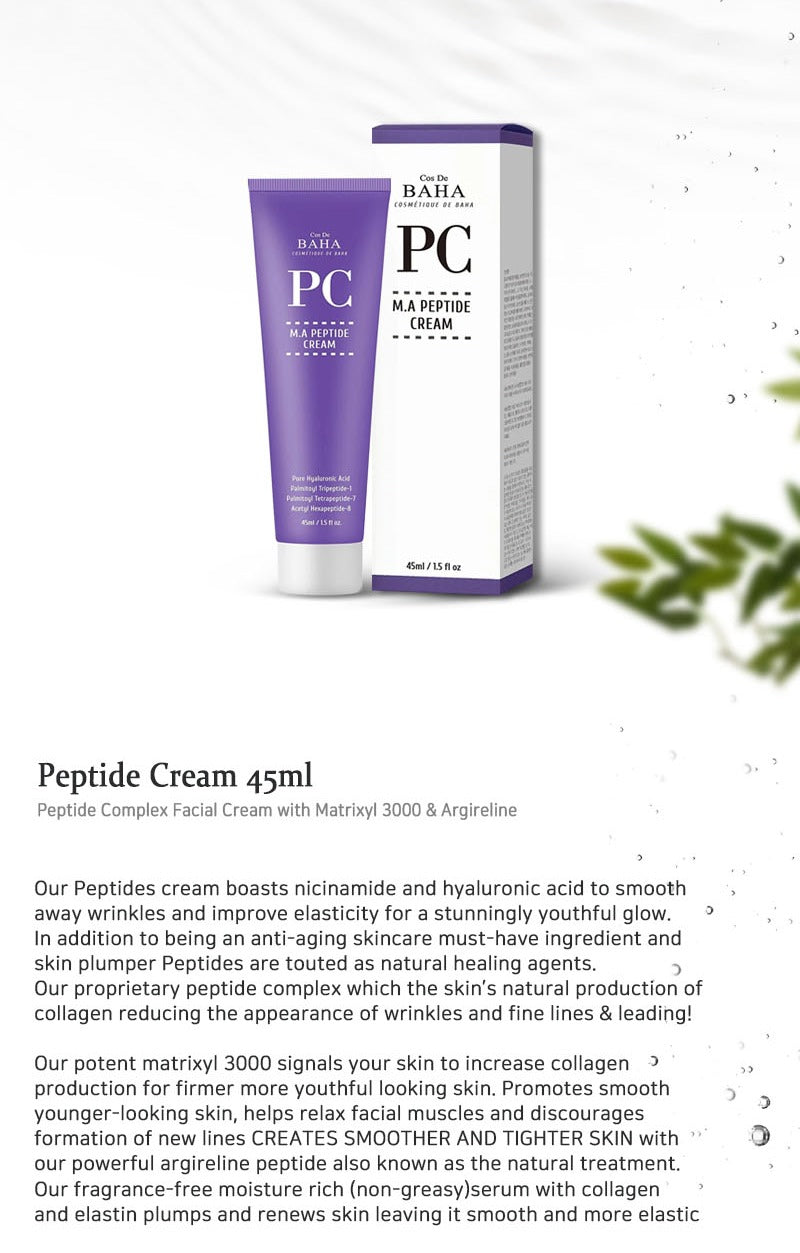 Cos De BAHA Peptide Cream 45ml