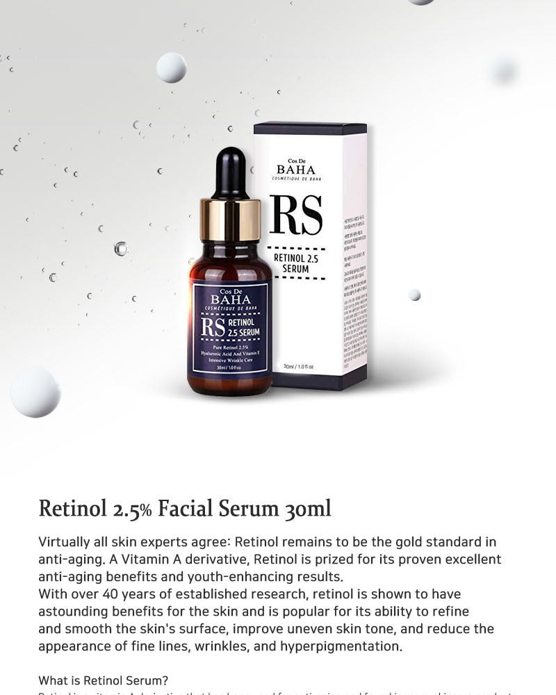 Cos De BAHA Retinol Serum 30ml