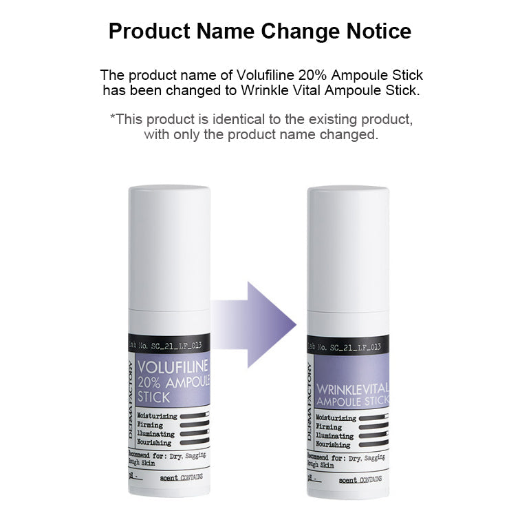 DERMA FACTORY Wrinkle Vital Ampoule Stick - 10g