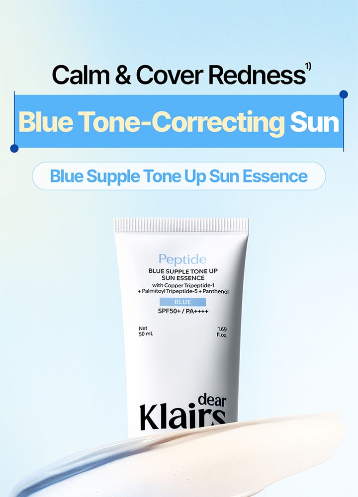 Dear, Klairs Blue Supple Tone Up Sun Essence 50ml