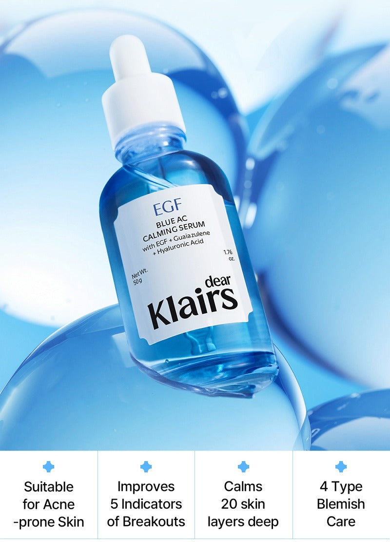 Dear, Klairs EGF Blue AC Calming Serum 50g