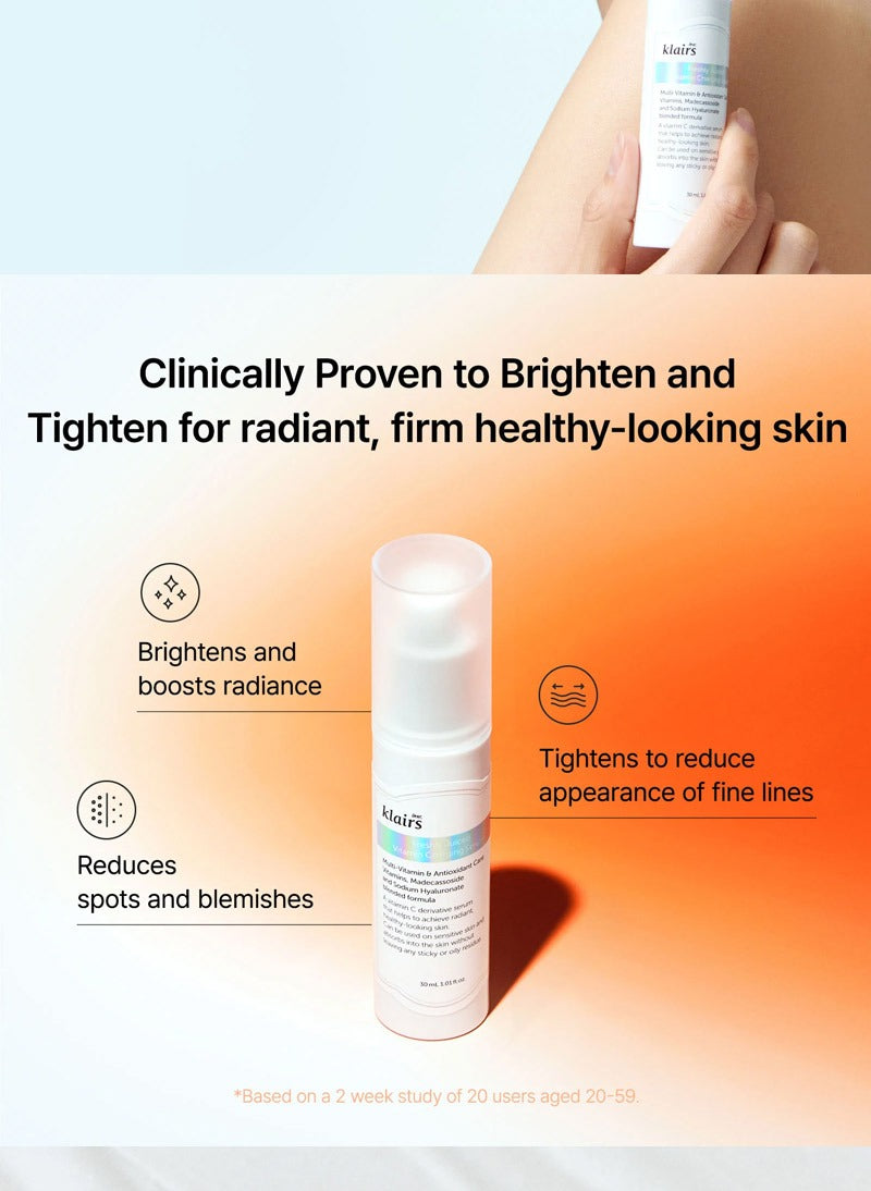 Dear, Klairs Freshly Juiced Vitamin Charging Serum 30ml