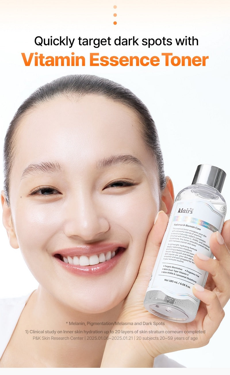 Dear, Klairs Freshly Juiced Vitamin Essence Toner 180ml
