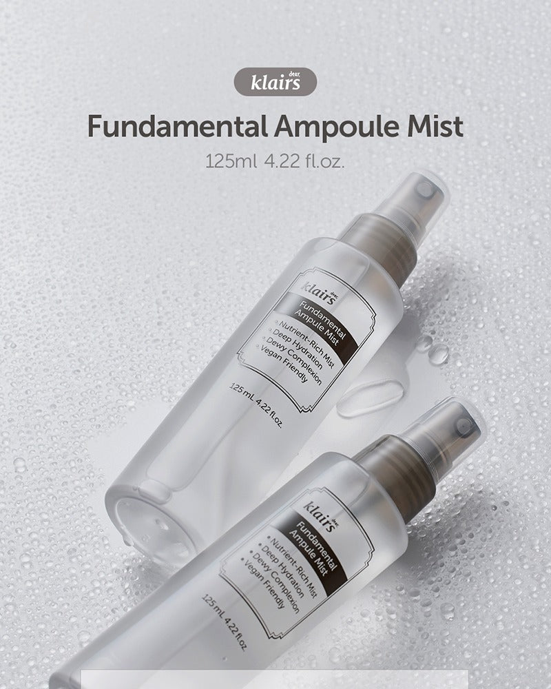 Dear, Klairs Fundamental Ampule Mist 125ml