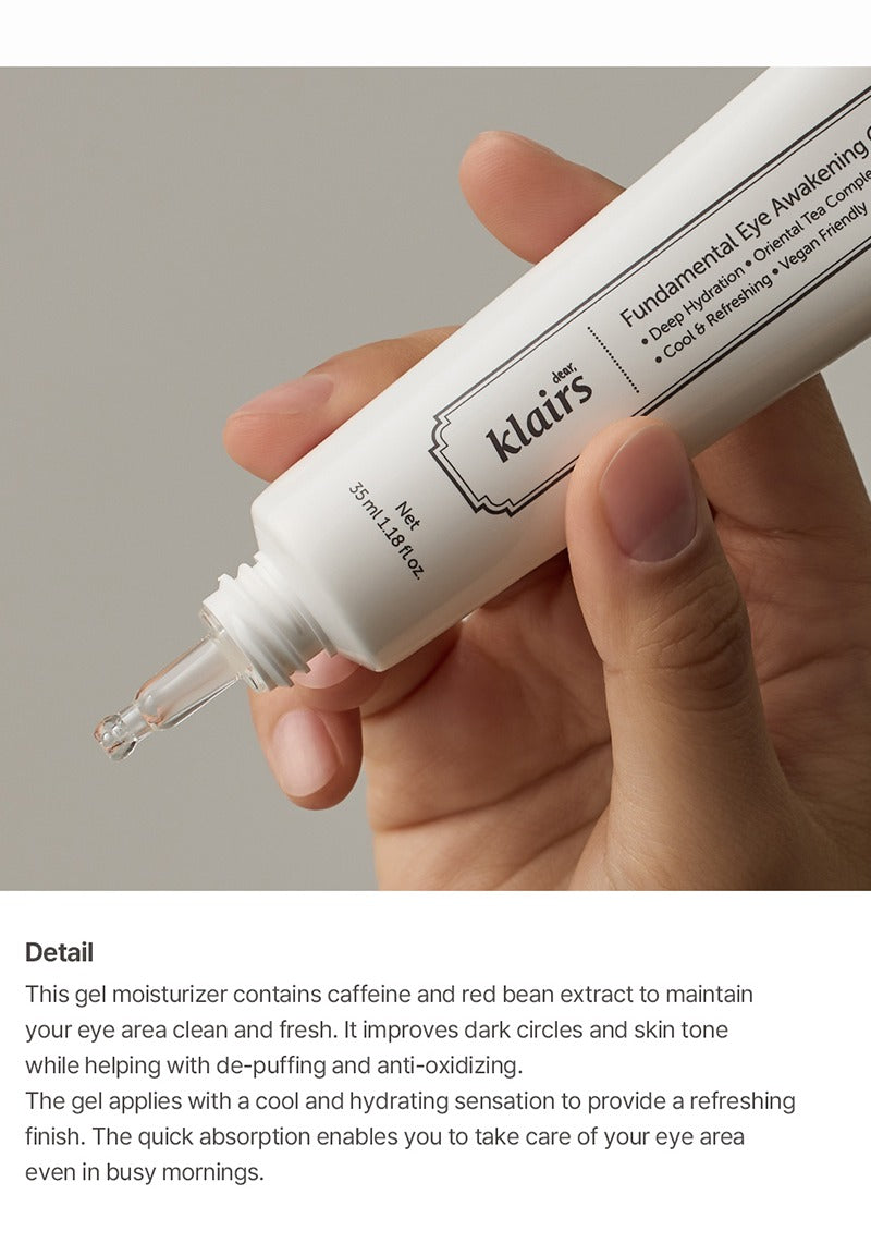 Dear, Klairs Fundamental Eye Awakening Gel 35ml