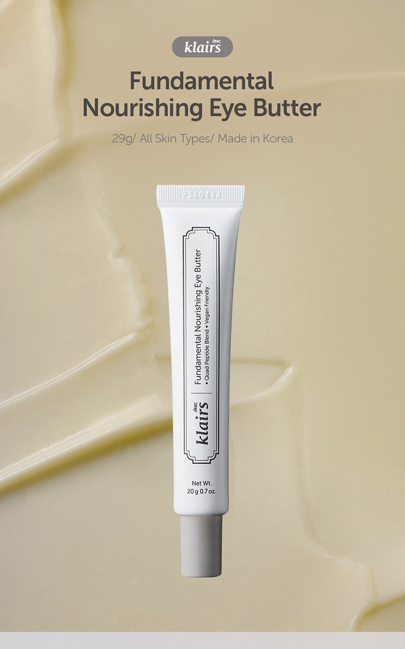 Dear, Klairs Fundamental Nourishing Eye Butter 20g