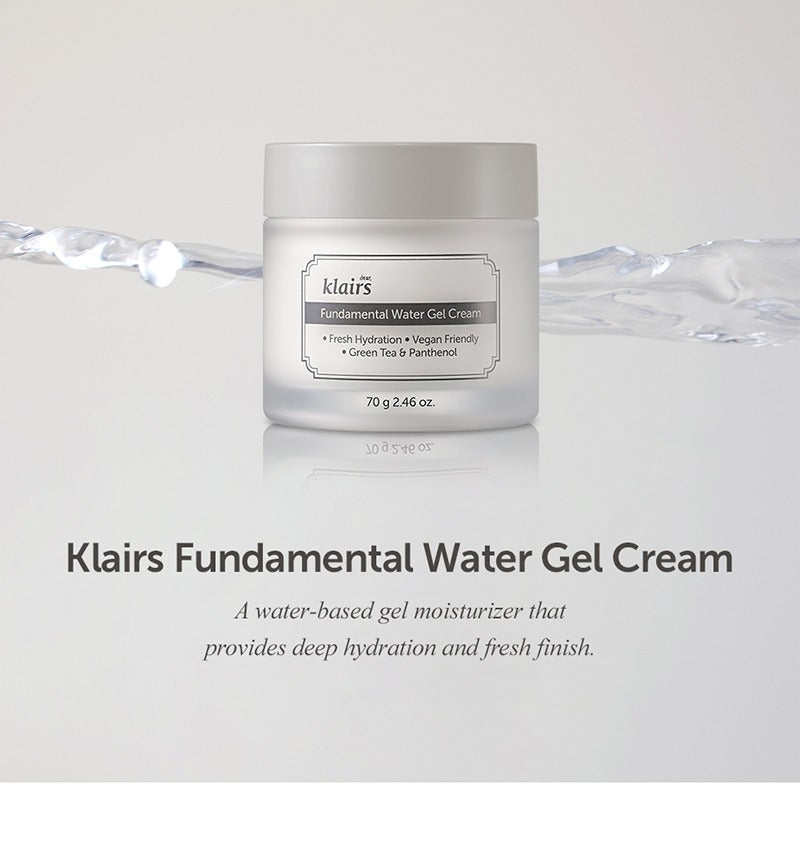Dear, Klairs Fundamental Water Gel Cream 70g
