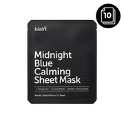 Dear, Klairs Midnight Blue Calming Sheet Mask (10-pack)