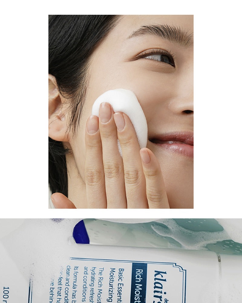 Dear, Klairs Rich Moist Foaming Cleanser 100ml