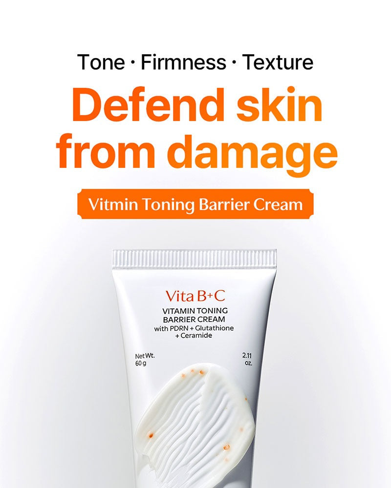 Dear, Klairs Vita B+C Toning Barrier Cream 60g