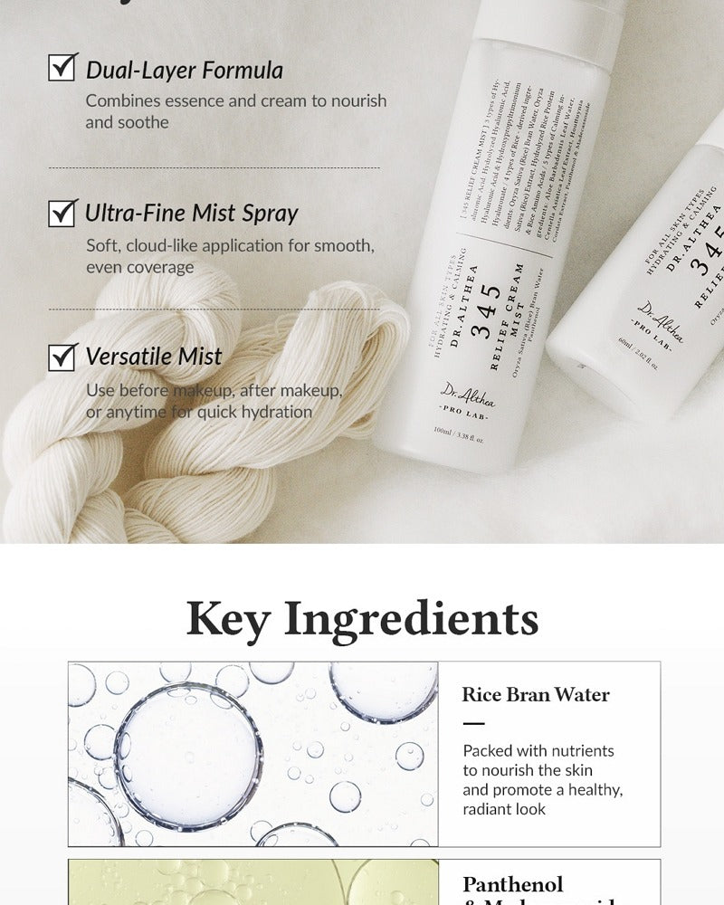 Dr.Althea 345 Relief Cream Mist 60ml