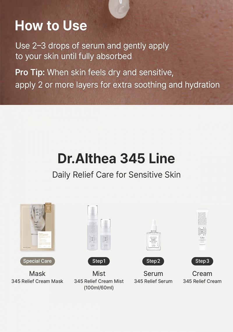 Dr.Althea 345 Relief Serum 15ml