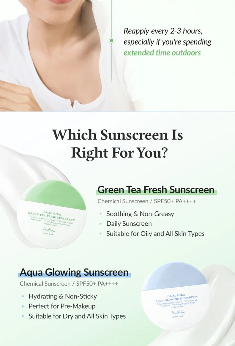 Dr. Althea Green Tea Fresh Sunscreen 45ml