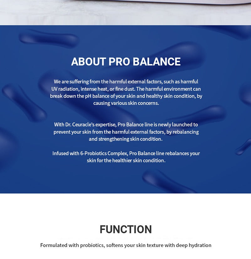 Dr.Ceuracle Pro Balance Biotics Toner 300ml