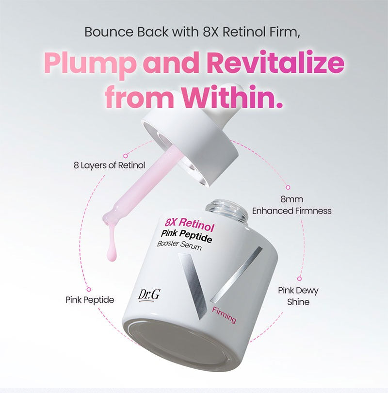 Dr.G 8X Retinol Pink Peptide Booster Serum 30ml