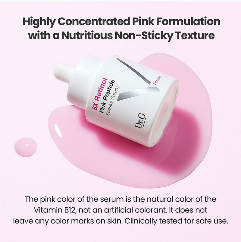 Dr.G 8X Retinol Pink Peptide Booster Serum 30ml