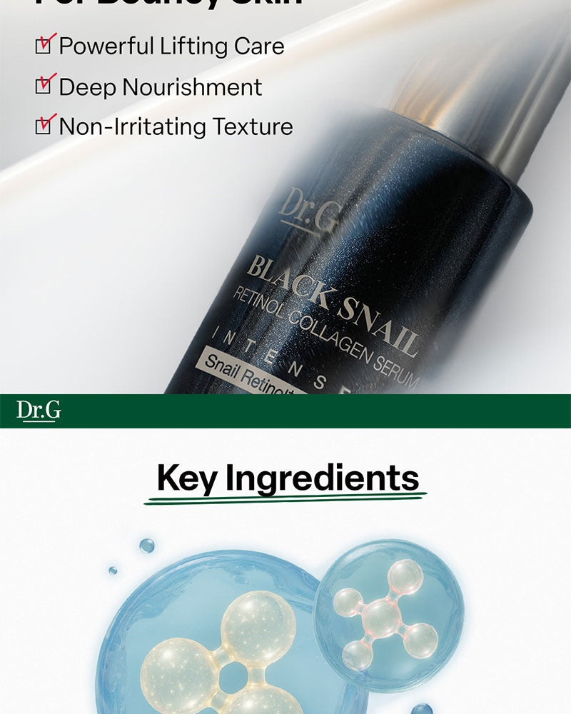 Dr.G Black Snail Retinol Collagen Serum Intense 30ml