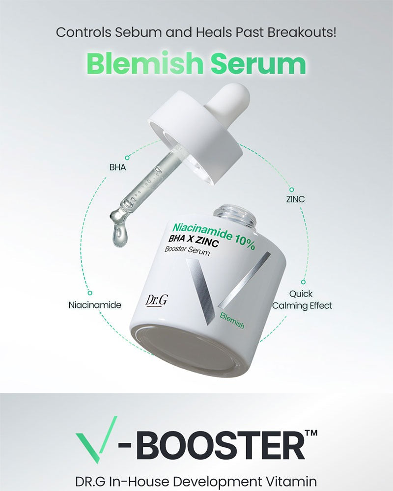 Dr.G Niacinamide 10% BHA x Zinc Booster Serum 30ml