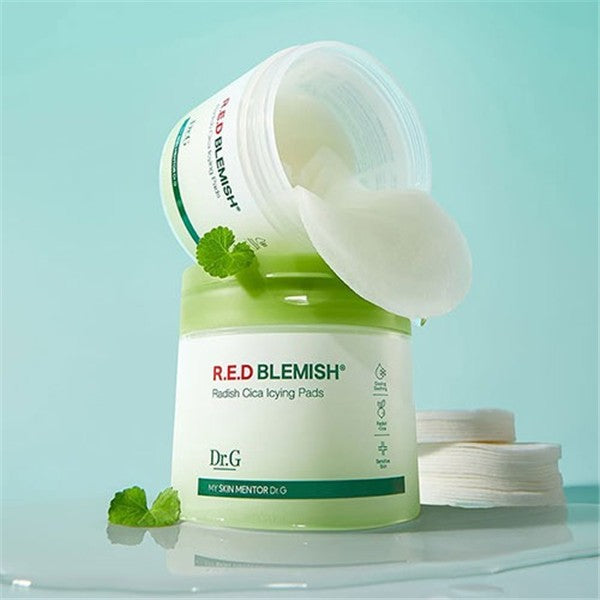 Dr.G R.E.D Blemish Radish Cica Icying Pads 190ml (60 Pads)