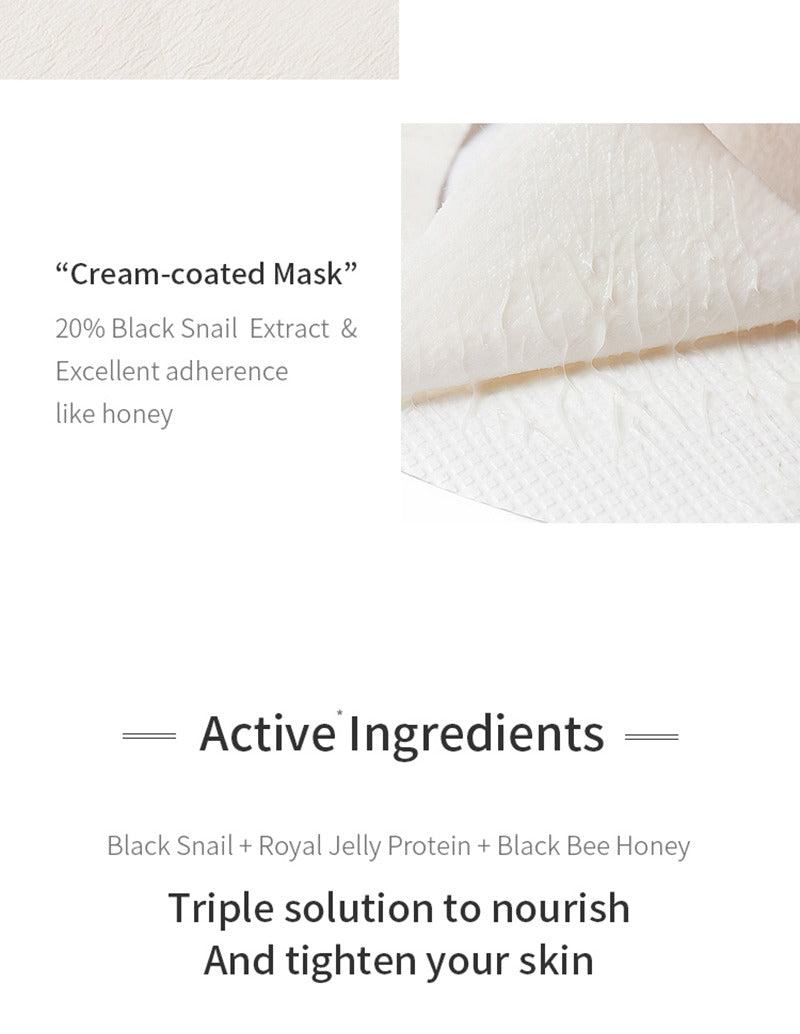 Dr.G Royal Black Snail Cream Mask 10ea