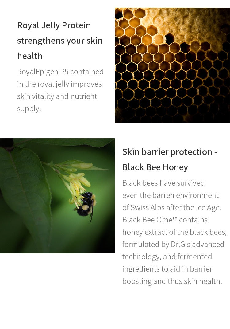 Dr.G Royal Black Snail Cream Mask (5 sheets)
