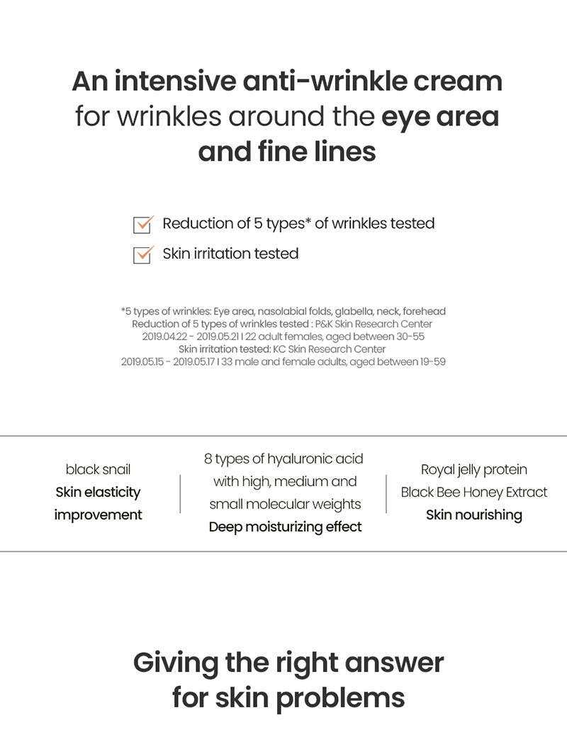 Dr.G Royal Black Snail Eye Cream 30ml
