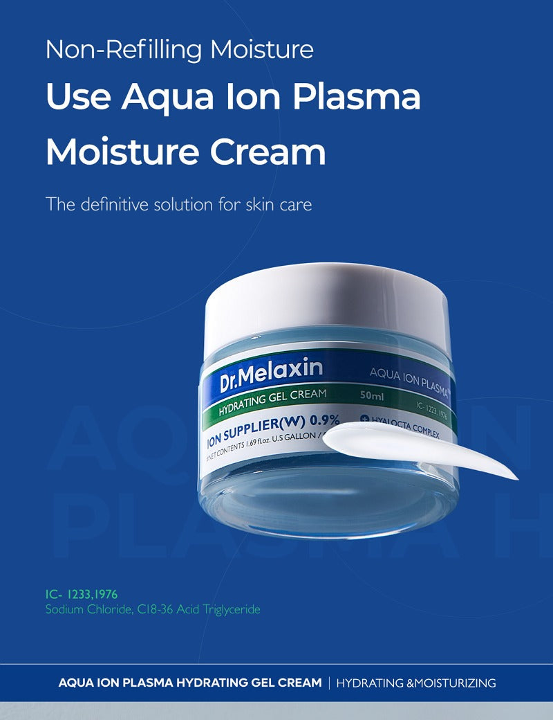 Dr.Melaxin Aqua Ion Plasma Hydrating Gel Cream 50ml