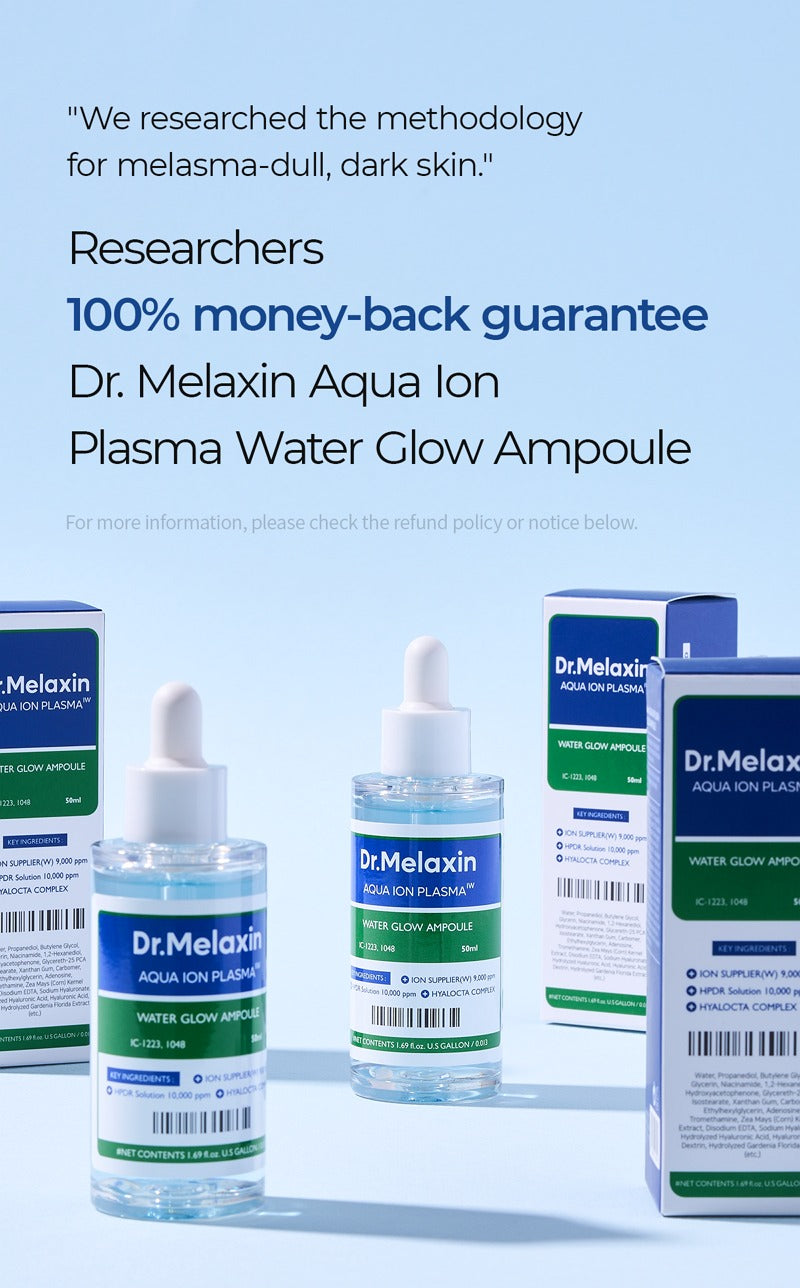 Dr.Melaxin Aqua Ion Plasma Water Glow Ampoule 50ml