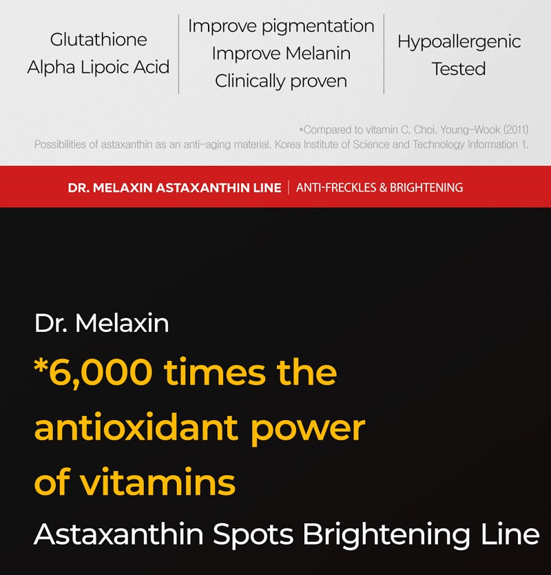 Dr.Melaxin Astaxanthin Anti-Freckles & Whitening Capsule Cream 50g