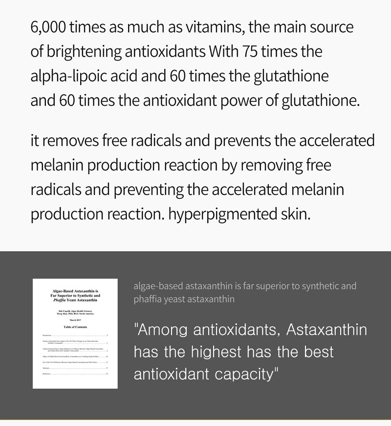 Dr.Melaxin Astaxanthin Anti-Freckles & Whitening Capsule Cream 50g