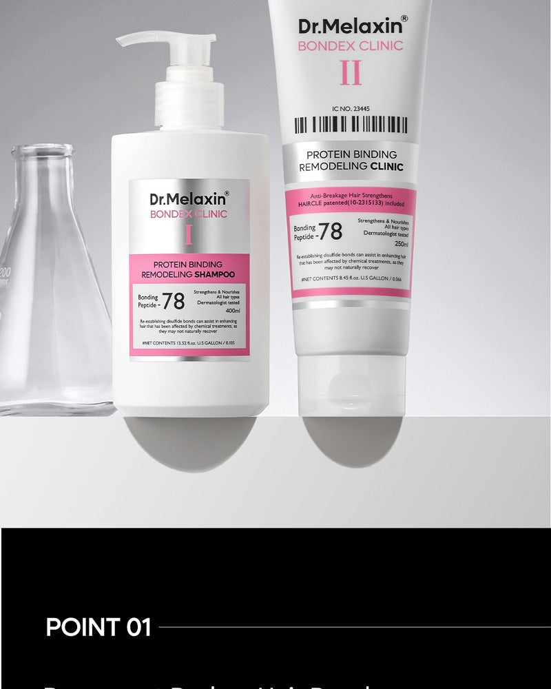Dr.Melaxin Bondex Protein Bonding Remodeling Shampoo 400ml