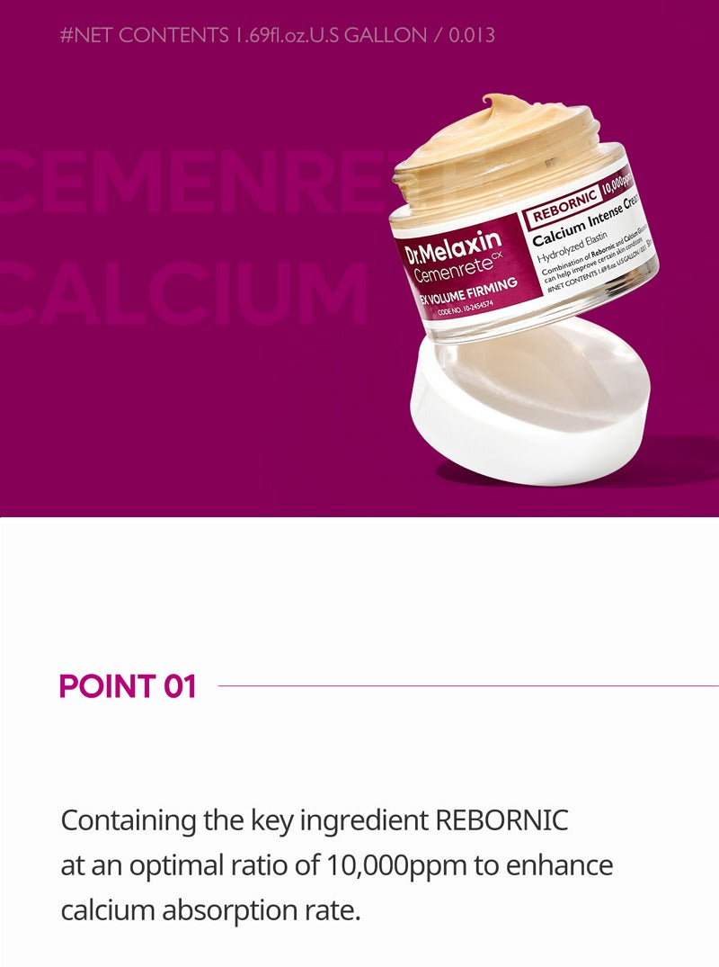 Dr.Melaxin Cemenrete Calcium Intense Cream 50ml