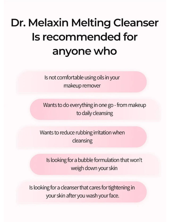 Dr.Melaxin Melting Cleanser 150ml
