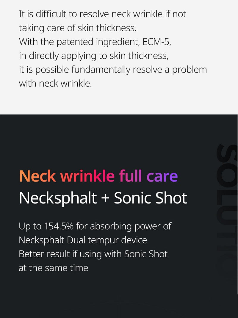 Dr.Melaxin Necksphalt ECM Neck Barrier Ampoule 1.5ml × 10 Vials