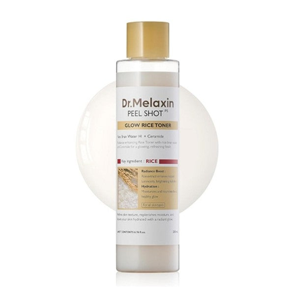 Dr.Melaxin Peel Shot Glow Rice Toner 200ml