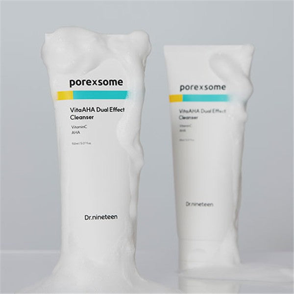 Dr. Nineteen PoreXsome VitaAHA Dual Effect Cleanser 150ml