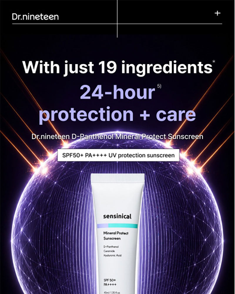 Dr.nineteen Sensinical Mineral Protect Sunscreen 40ml