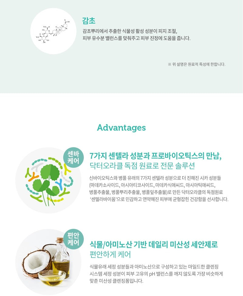 Dr.Oracle Centella Biome Cleansing Foam 120ml