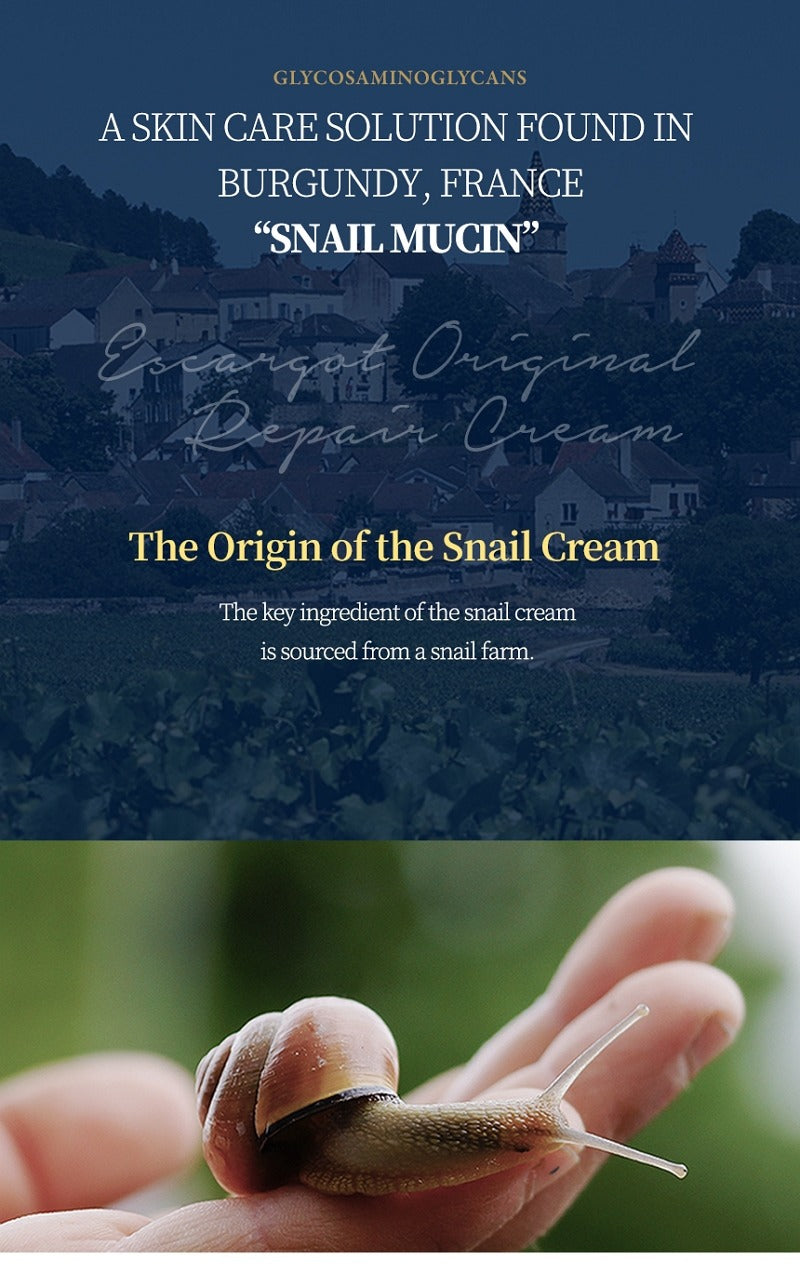 ELENSILIA Escargot Original Repair Cream 50g